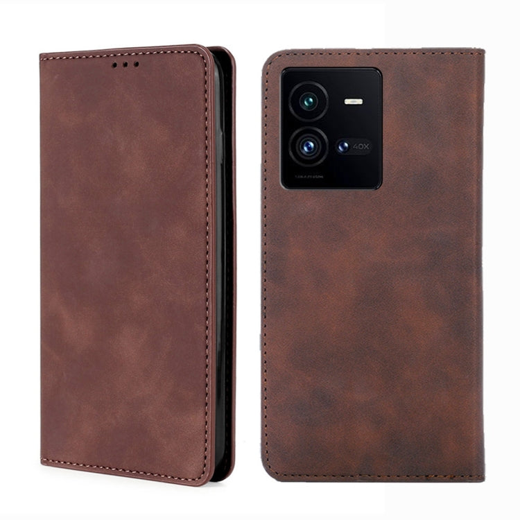 Skin Feel Magnetic Horizontal Flip Leather Phone Case, For Nothing Phone 1
