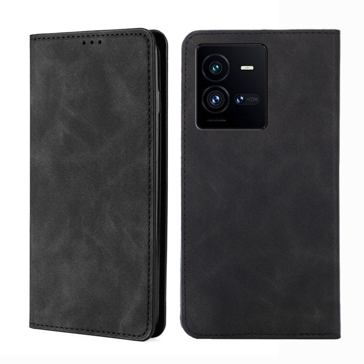Skin Feel Magnetic Horizontal Flip Leather Phone Case, For Nothing Phone 1