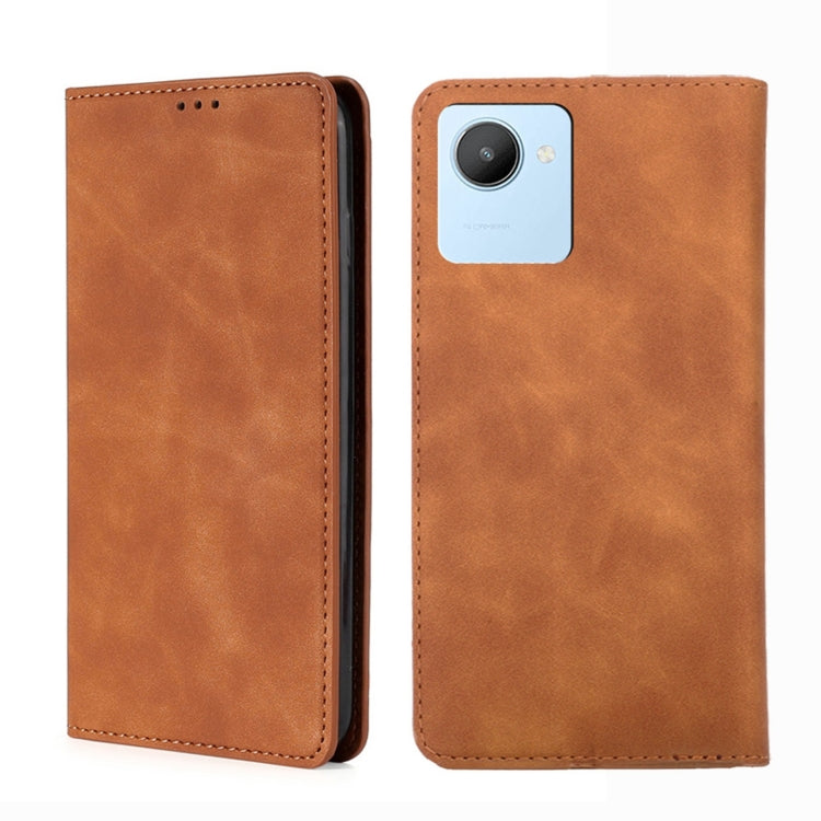 Skin Feel Magnetic Horizontal Flip Leather Phone Case, For Nothing Phone 1