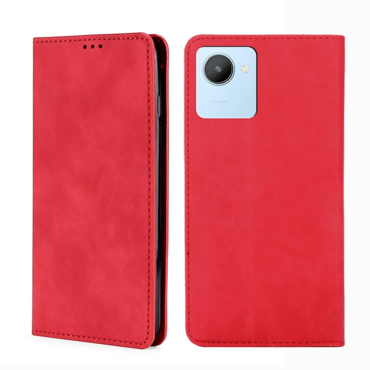 Skin Feel Magnetic Horizontal Flip Leather Phone Case, For Nothing Phone 1