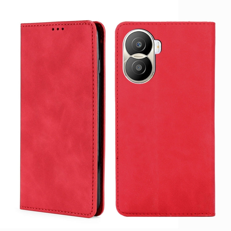 Skin Feel Magnetic Horizontal Flip Leather Phone Case, For Nothing Phone 1