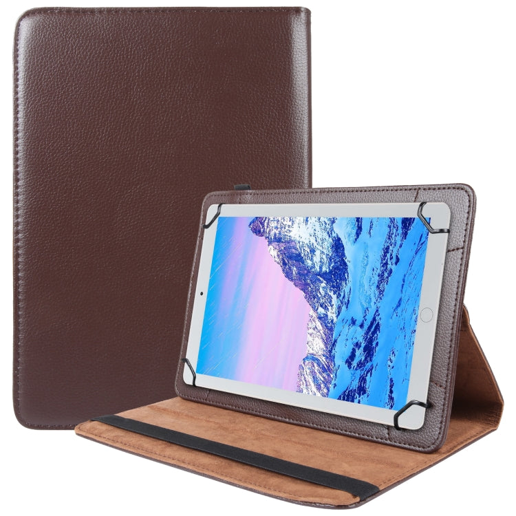 360 Degree Rotation Litchi Texture Flip Leather Tablet Case — view 15
