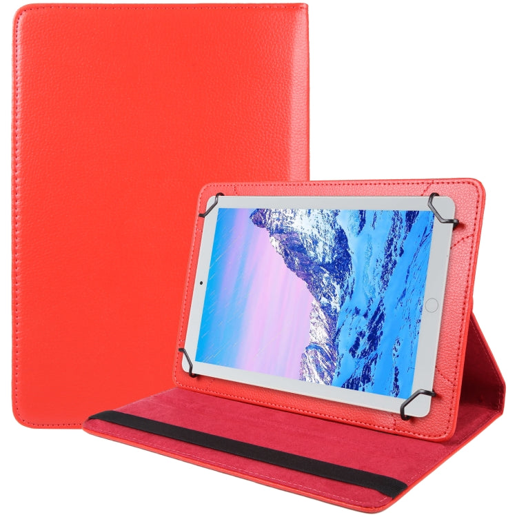 360 Degree Rotation Litchi Texture Flip Leather Tablet Case — view 18