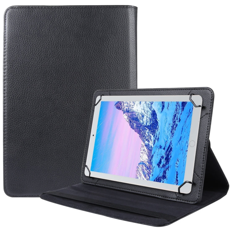 360 Degree Rotation Litchi Texture Flip Leather Tablet Case — view 22