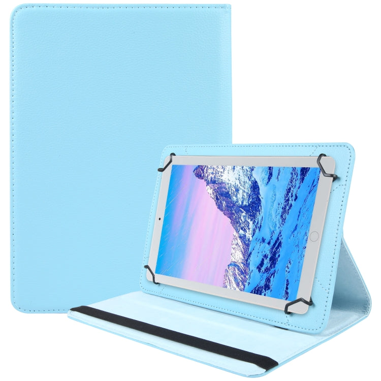 360 Degree Rotation Litchi Texture Flip Leather Tablet Case — view 23