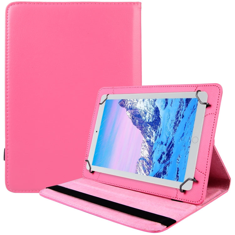 360 Degree Rotation Litchi Texture Flip Leather Tablet Case — view 24
