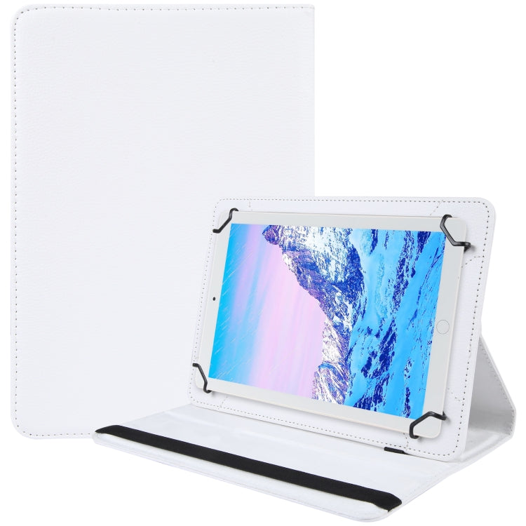 360 Degree Rotation Litchi Texture Flip Leather Tablet Case — view 26