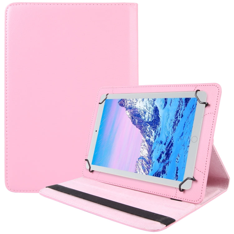 360 Degree Rotation Litchi Texture Flip Leather Tablet Case — view 27