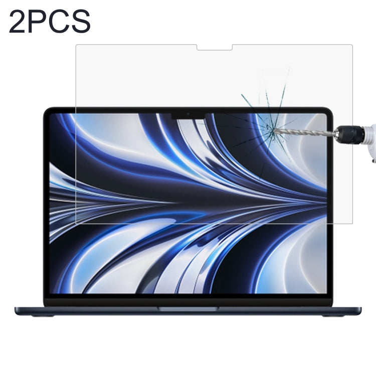 9H Explosion-proof Tempered Glass Film For MacBook Air 13.6 inch A2681 / A3449