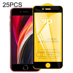 25 PCS 9D Full Glue Full Screen Tempered Glass Film — For Galaxy A91