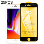 25 PCS 9D Full Glue Full Screen Tempered Glass Film — For Galaxy M21