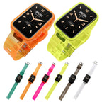 Integrated Transparent Silicone Watch Band