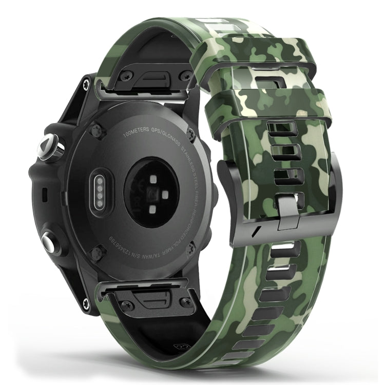 Camouflage Silicone Watch Band — view 15