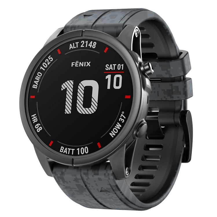 Camouflage Silicone Watch Band — view 18