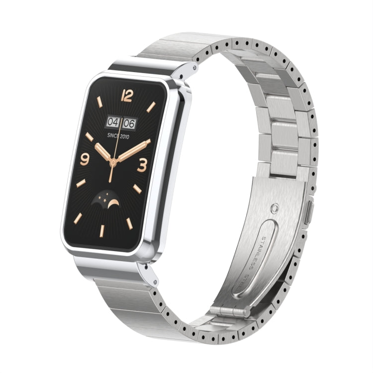 Bamboo Joint Metal Case Watch Band