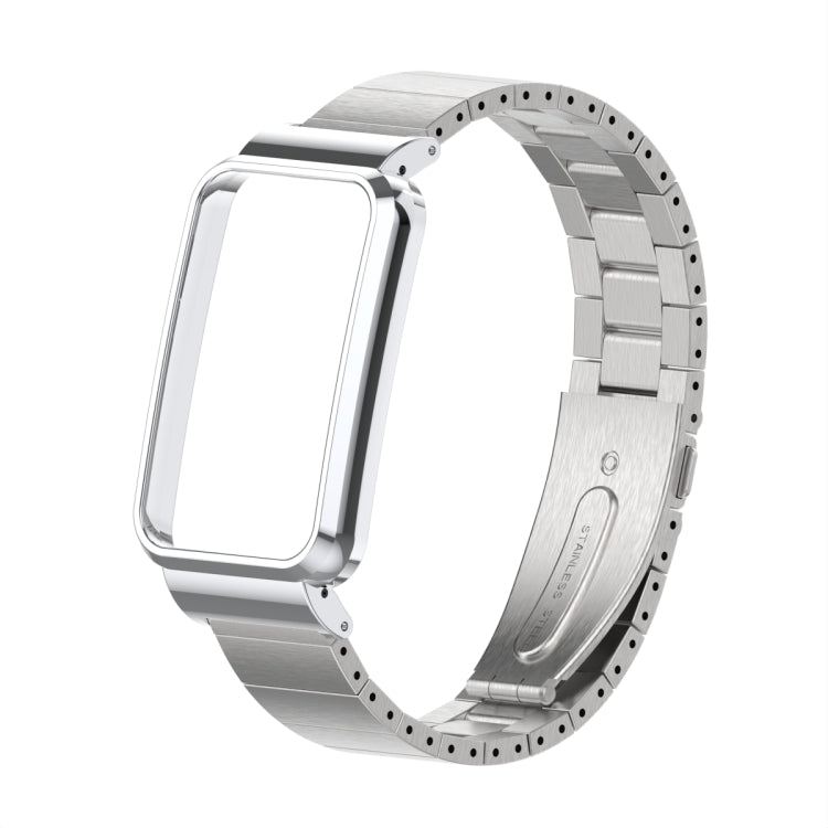 Bamboo Joint Metal Case Watch Band