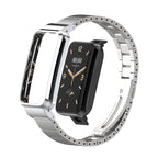 Bamboo Joint Metal Case Watch Band