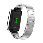 Bamboo Joint Metal Case Watch Band