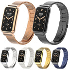 Bamboo Joint Metal Case Watch Band