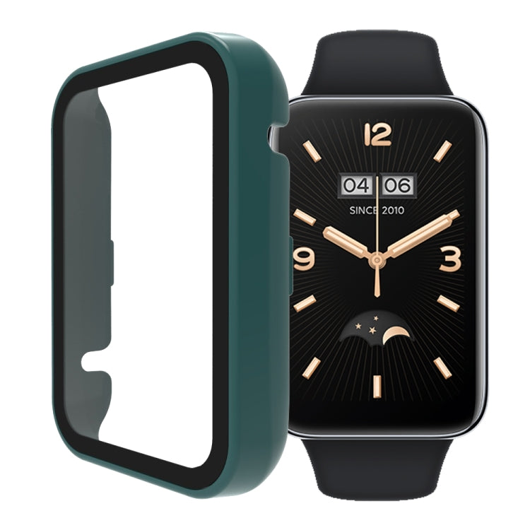 PC + Tempered Glass Integrated Watch Case — Transparent White