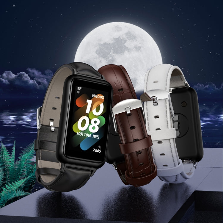 MIJOBS Cowhide Leather Watch Band