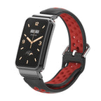 Silicone Metal Frame Watch Band