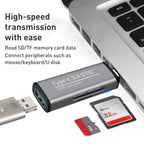 ADS-103 USB 3.0 Female Multifunctional OTG Card Reader