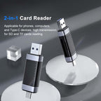 ORICO CS2D-A3 TF/SD Dual Port USB-A3.0 Single Read Card Reader