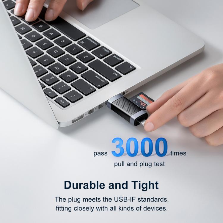 ORICO CS2D-A3 TF/SD Dual Port USB-A3.0 Single Read Card Reader