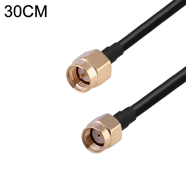 RG174 RF Coaxial Adapter Cable, Length: 30cm — 30cm SMA Male to SMA Female