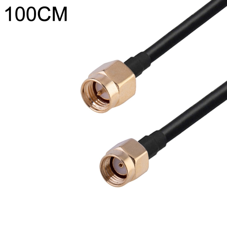 RG174 RF Coaxial Adapter Cable, Length: 1m — 1m SMA Male to SMA Female
