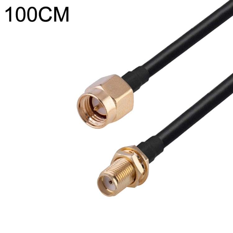 RG174 RF Coaxial Adapter Cable, Length: 1m — 1m SMA Male to SMA Male