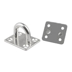 Ship Square Door Hinges Buckle, 5 PCS 6mm 316 Stainless Steel