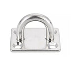 Ship Square Door Hinges Buckle, 5 PCS 6mm 316 Stainless Steel