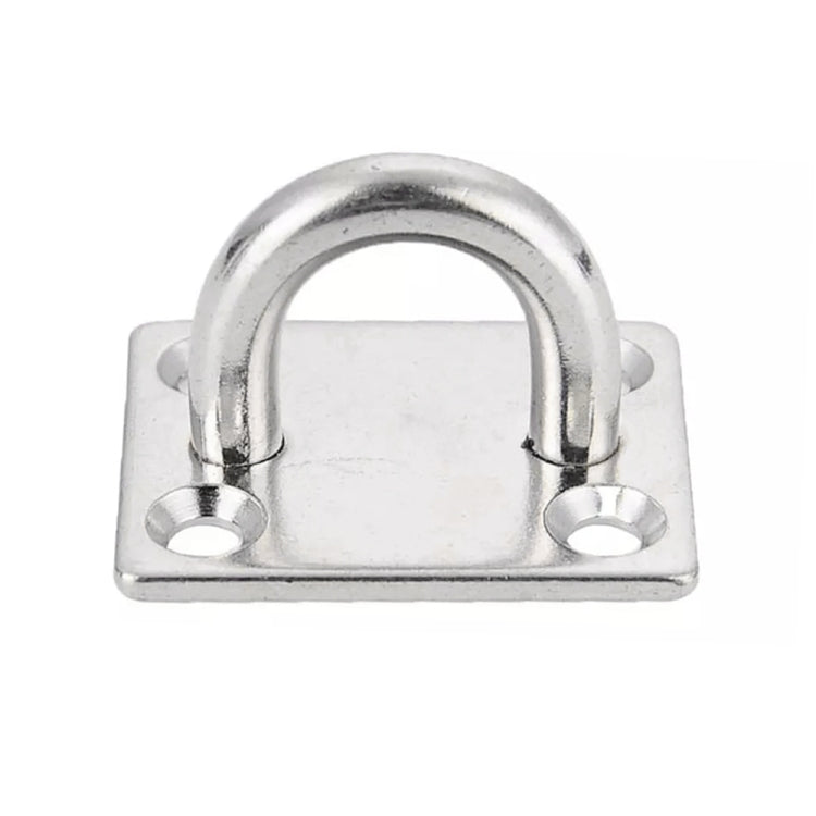 Ship Square Door Hinges Buckle, 5 PCS 6mm 316 Stainless Steel