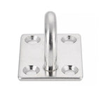 Ship Square Door Hinges Buckle, 5 PCS 6mm 316 Stainless Steel