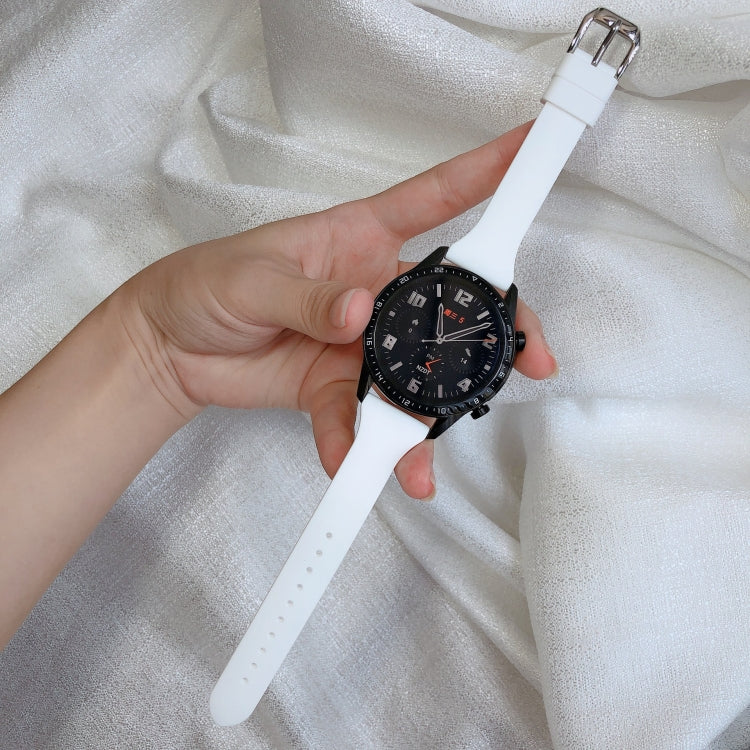 Universal T-buckle Silicone Watch Band