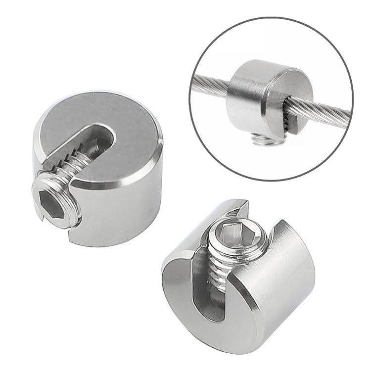 316 Stainless Steel Garden Wire Rope Fixed Clip — view 8