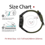 Leather Nylon Watch Band, For Amazfit T-Rex / T-Rex Pro / Ares — view 9