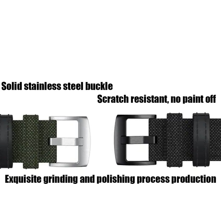 Leather Nylon Watch Band, For Amazfit T-Rex / T-Rex Pro / Ares — view 10