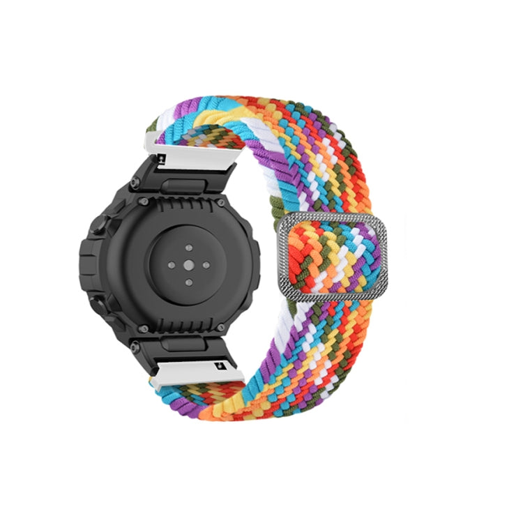 Adjustable Buckle Braided Nylon Watch Band