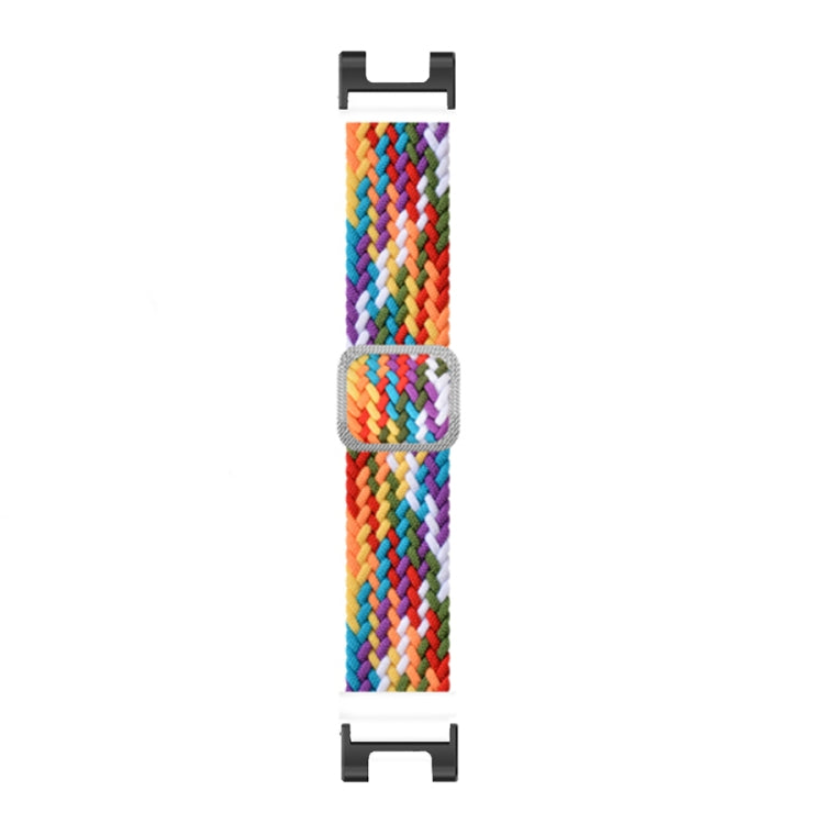 Adjustable Buckle Braided Nylon Watch Band