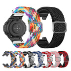 Adjustable Buckle Braided Nylon Watch Band
