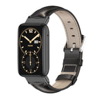 Mijobs Genuine Leather Top Layer Cowhide Watch Band