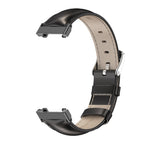 Mijobs Genuine Leather Top Layer Cowhide Watch Band
