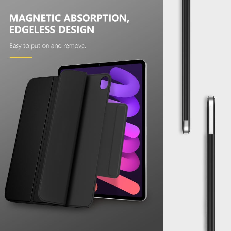 3-fold Double-sided Clip Buckle Magnetic Smart Tablet Case