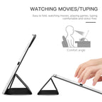 3-fold Double-sided Clip Buckle Magnetic Smart Tablet Case