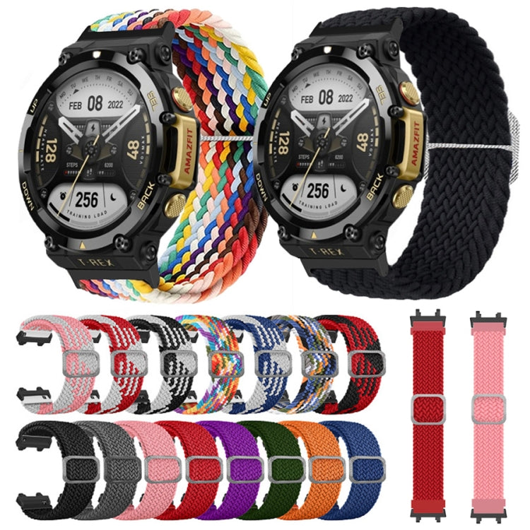 Adjustable Buckle Braided Nylon Watch Band