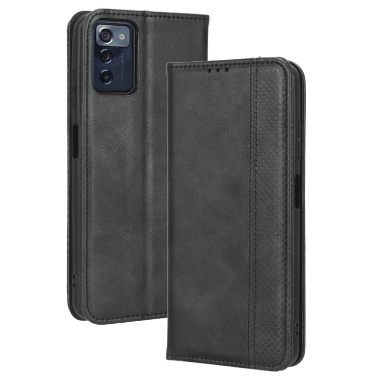 Magnetic Buckle Retro Texture Leather Phone Case