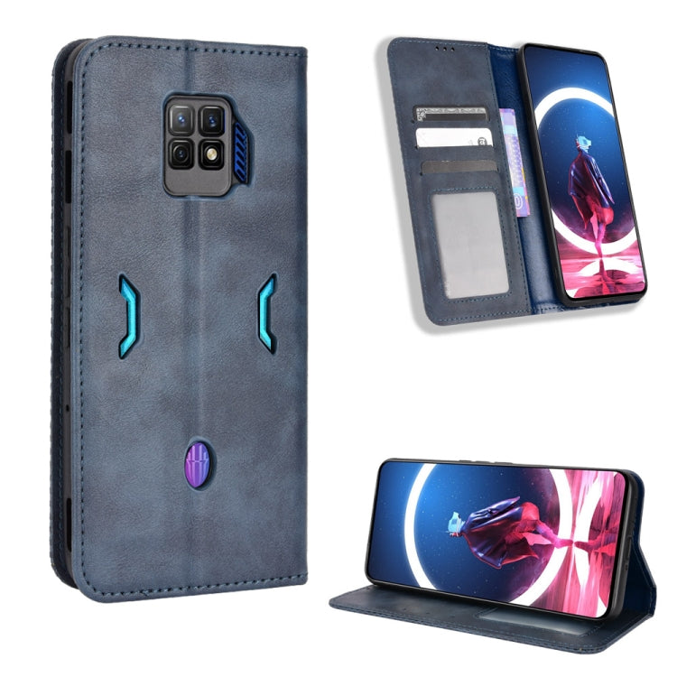 Magnetic Buckle Retro Texture Leather Phone Case